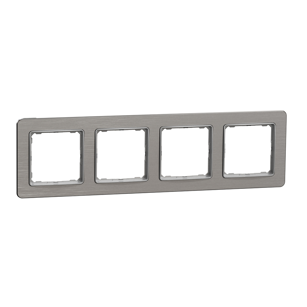 Рамка 4-я универсальная Schneider Electric Sedna Design Бетон SDD390804